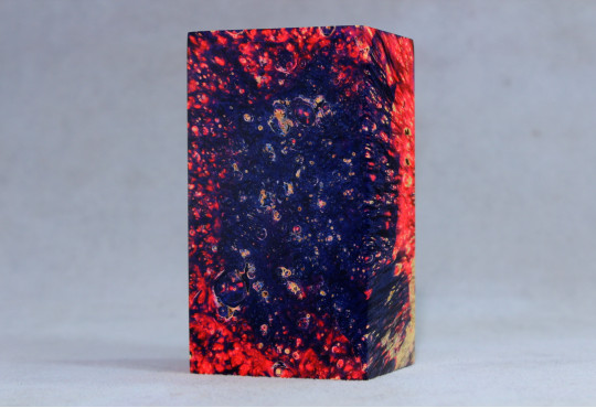 Stabilized Maple Burl Wood Mod Block